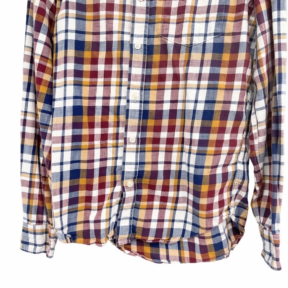 Old Navy Slim Fit Plaid Button Up Shirt Size Small - Picture 7 of 10